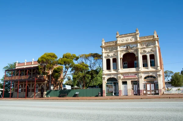 Edifícios Antigos Coolgardie Austrália — Fotografia de Stock
