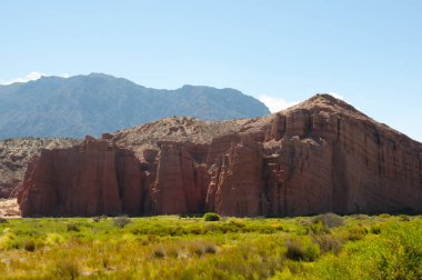 Castle Rock oluşumu - Salta - Arjantin