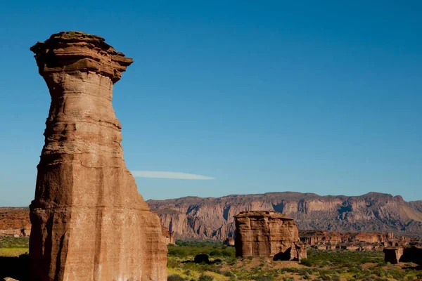 Torre Parque Nacional Talampaya Argentina — Foto de Stock