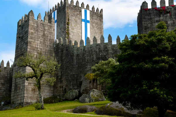 Castelo Guimarães Portugal — Fotografia de Stock