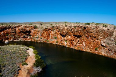 Yardie Creek - Exmouth - Avustralya geçit