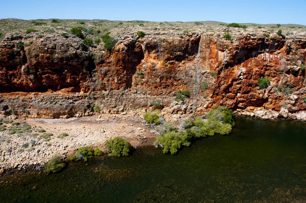 Gorge Ruisseau Yardie Exmouth Australie — Photo