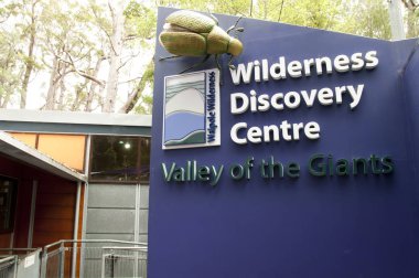 Ağaç üst yürüyüş vadisinde Giants - Walpole - Avustralya