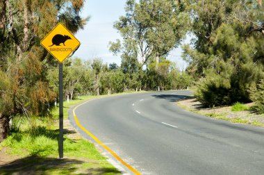 Bandicoots yol işaret - Avustralya