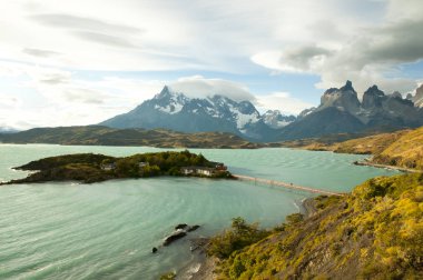 Pehoe Gölü - Torres Del Paine Millî Parkı - Şili