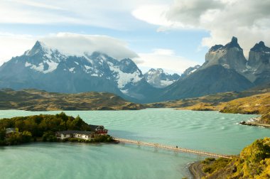 Pehoe Gölü - Torres Del Paine Millî Parkı - Şili
