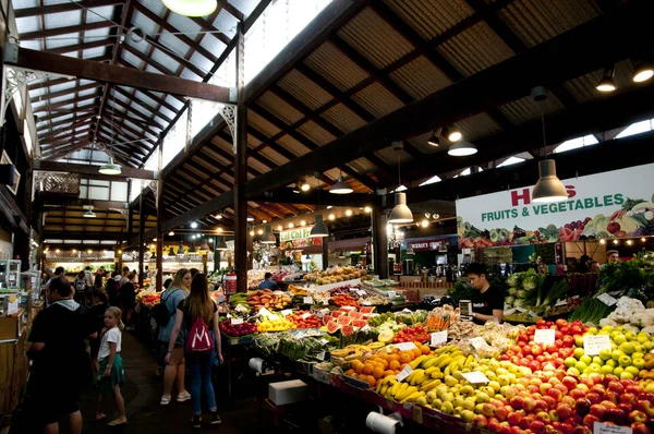 Fremantle Austrália Outubro 2017 Fremantle Markets Foi Construído 1897 Abriga — Fotografia de Stock