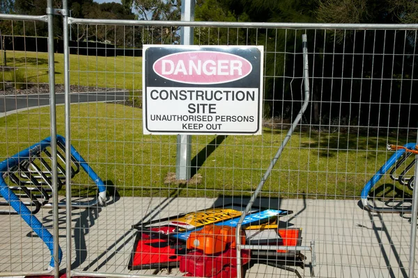 建設サイト ログイン オーストラリア — ストック写真