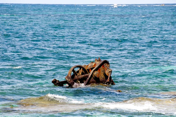 Wrak Rottnest Island Australia — Zdjęcie stockowe