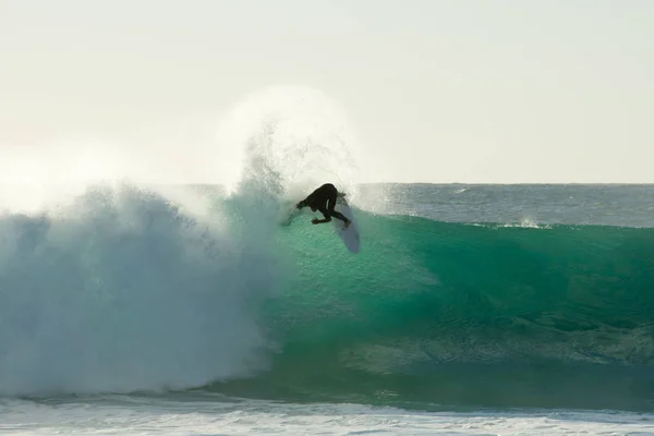 Jakes Point Surfing Kalbarri Australia — Foto de Stock