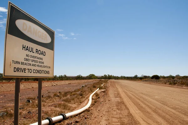 Minería Haul Road Australia — Foto de Stock