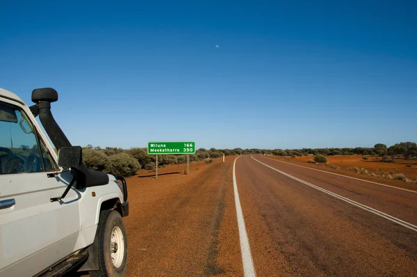 Autopista Remota Australia Occidental — Foto de Stock