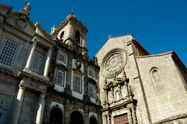 San Francisco Church Porto Portugalia — Zdjęcie stockowe