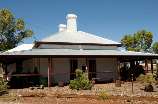 Historisches Staubsaugerhaus Leonora Australien — Stockfoto