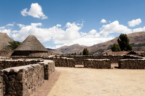 Temple Wiracocha Raqchi Peru — Stock Photo, Image