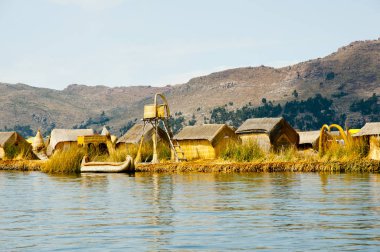 Uros Adaları - Titikaka Gölü - Peru