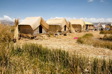 Uros Adaları - Titikaka Gölü - Peru