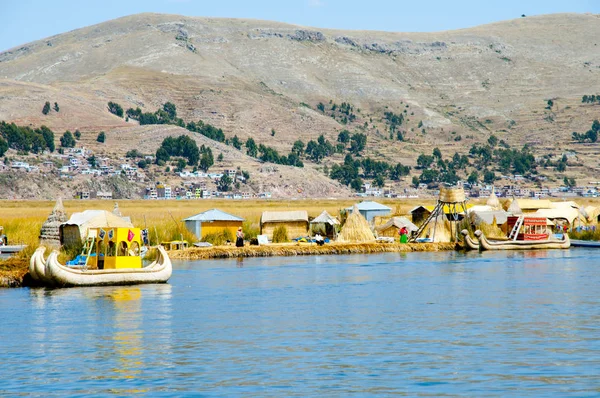 Islas Uros Lago Titicaca Perú — Foto de Stock