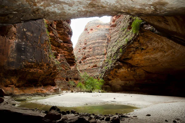 Cathedral Gorge Purnulululu National Park Australia — стоковое фото