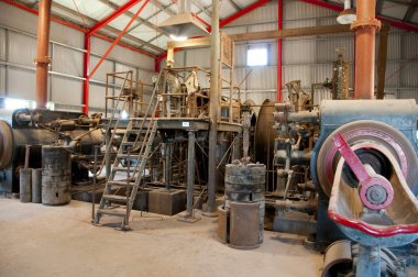 Tarihi Buhar sarıcı Oda - Leonora - Avustralya