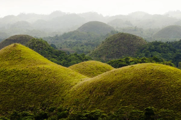 Chocolate Hills Bohol Filipinas — Foto de Stock