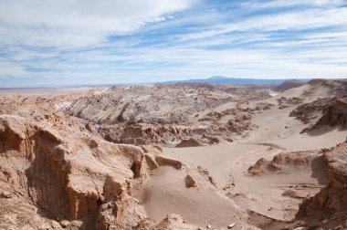 moon - atacama Çölü - Şili Vadisi