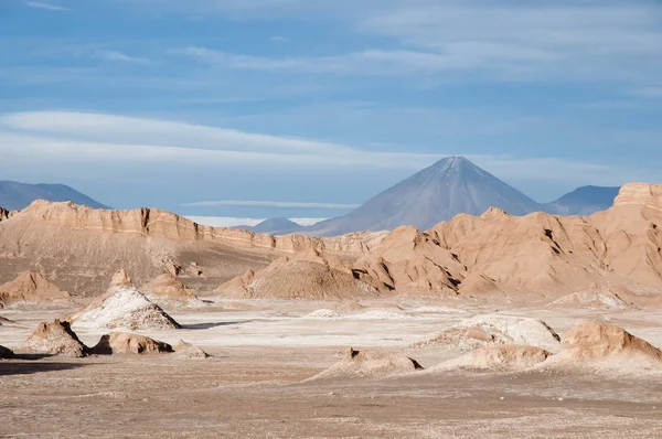 Údolí Měsíc Atacama Desert Chile — Stock fotografie