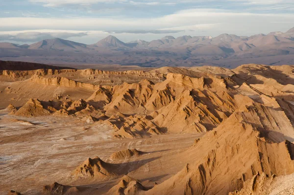Údolí Měsíc Atacama Desert Chile — Stock fotografie