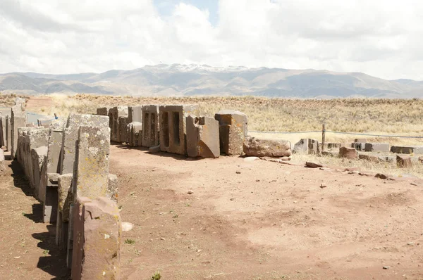 Blocos Pedra Puma Punku Bolívia — Fotografia de Stock