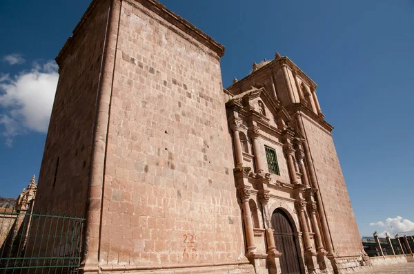 Chiesa Santiago Puja Pucara Perù — Foto Stock