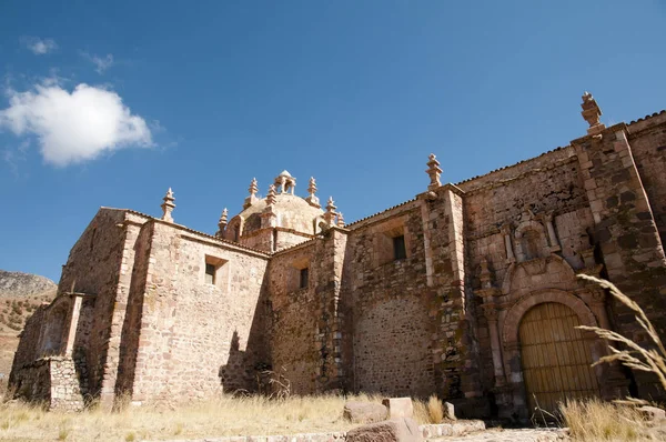 Iglesia Santiago Puja Pucara Perú — Foto de Stock