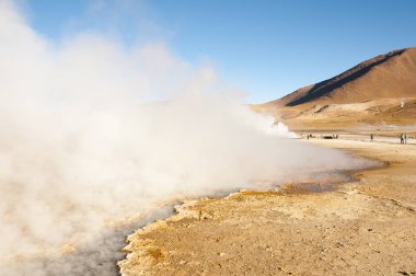 El Tatio şofben alan - Şili