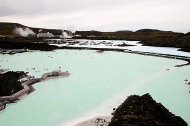 Turkuaz mavi lagün - İzlanda