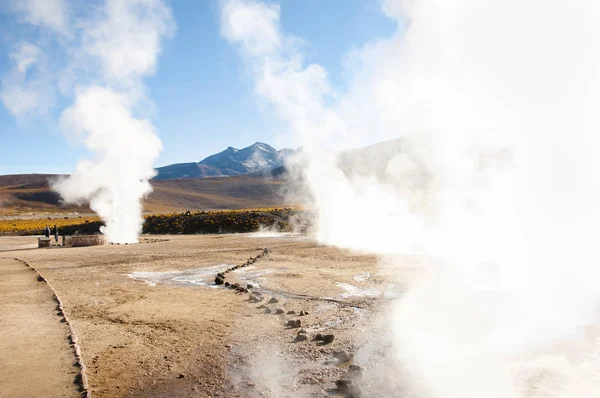 El Tatio şofben alan - Şili