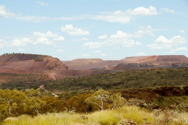 Monte Whaleback Newman Australia — Foto de Stock