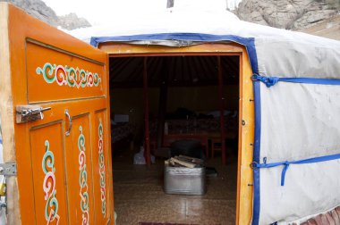 Geleneksel Yurt House - Moğolistan