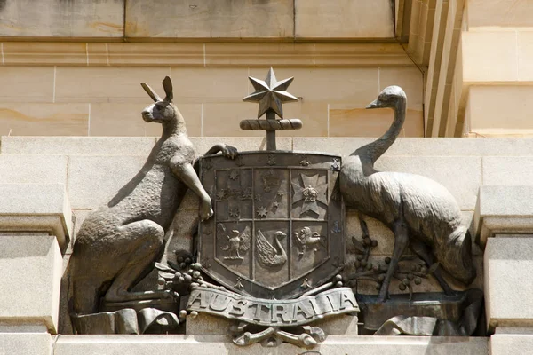 Escudo Armas Australia — Foto de Stock