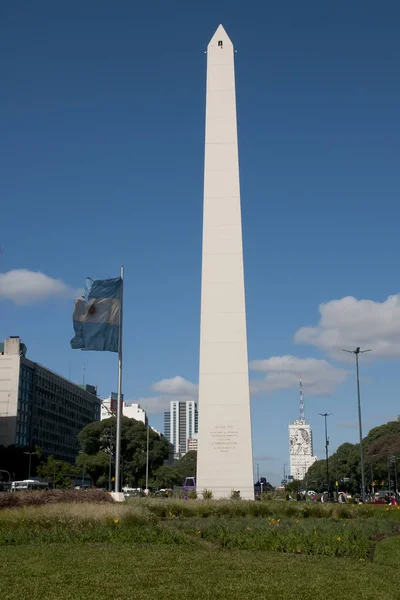 Обелиск Буэнос Айрес Аргентина — стоковое фото