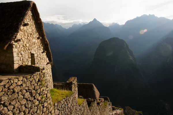 Machu Picchu Inca Harabeleri Peru — Stok fotoğraf