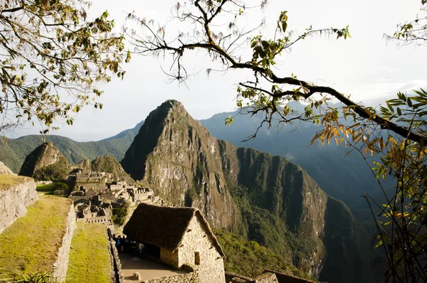 Machu Picchu Ruínas Incas Peru — Fotografia de Stock