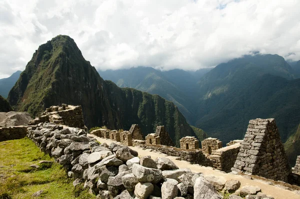 Machu Picchu Ruínas Incas Peru — Fotografia de Stock