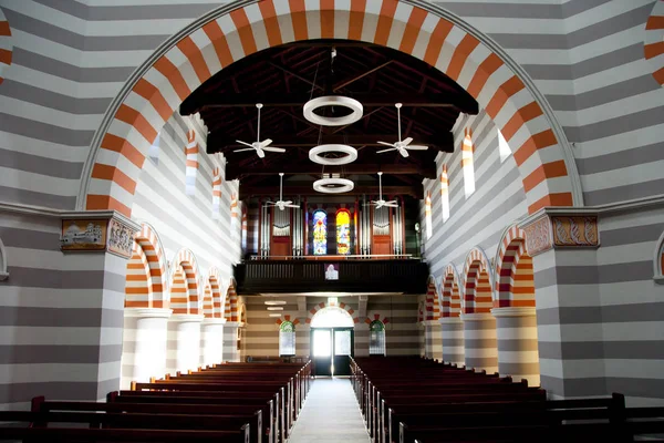 Geraldton Australia Agosto 2018 Interior Catedral San Francisco Javier Construida —  Fotos de Stock