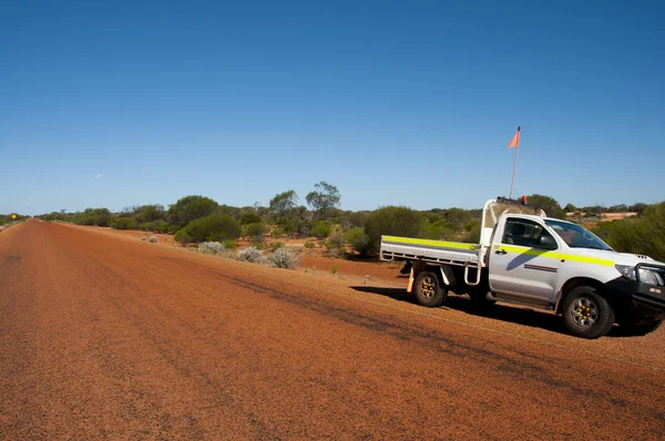 Carretera Outback Remota Australia — Foto de Stock