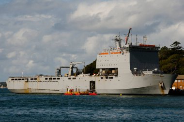 İniş gemi - Sydney dock