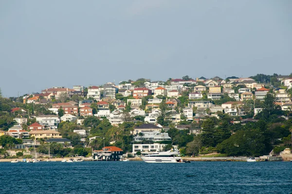 Kıyı Evleri Mimari Sydney Avustralya — Stok fotoğraf