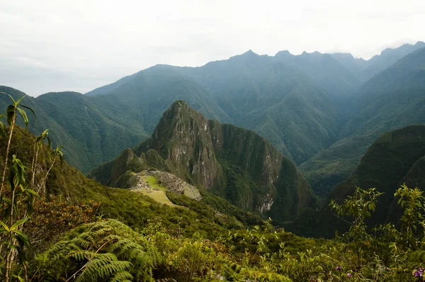 Мачу Пікчу Напрямку Urubamba Долина Перу — стокове фото