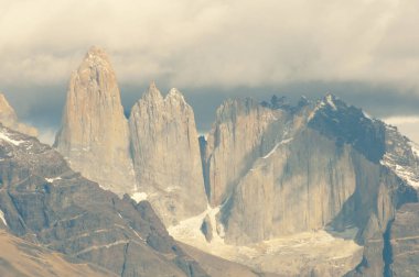 Granit Towers tepeler - Torres Del Paine Millî Parkı - Şili