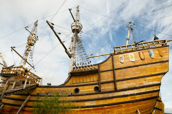 Корабель Magellan Replica Punta Arenas Chile — стокове фото