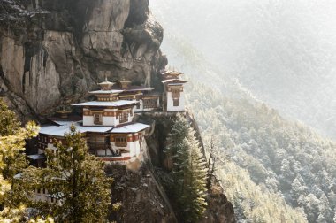 Taktsang Monastery (Tiger's Nest) - Bhutan clipart