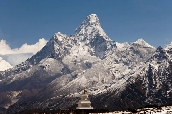 Ama Dablam Pico Nepal — Fotografia de Stock